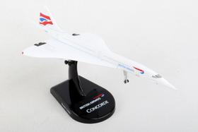 Miniatura avião supersônico daron british concorde 1/350