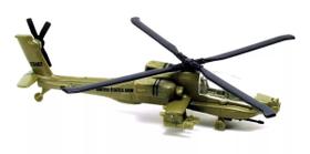 Miniatura Avião Tailwinds Fresh Metal Ah-64 Apache Verde Maisto 15088