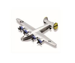 Miniatura Avião Tailwinds Fresh Metal B-24 Liberator Prata Maisto 15088