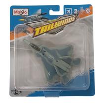 Miniatura Avião Tailwinds Fresh Metal F-22 Raptor Cinza Maisto 15088