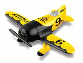 Miniatura Avião Tailwinds Fresh Metal Gee Bee Super Sporster R-1 Amarelo Maisto 15088