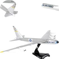 Miniatura Avião USAF B52 Stratofortress 1/300 Daron Postage Stamp Metal