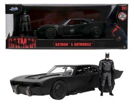 Miniatura Batmóvel 2022 C/ Boneco Batman Dc 1:24 Jada Miniatura Batmóvel 2022 C/ Boneco Batman Dc 1:24 Jada