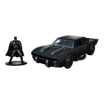 Miniatura Batmóvel Batman 2022 com Boneco Jada 1:32
