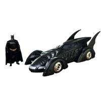 Miniatura Batmóvel Batman Forever com Boneco Jada 1:24 Miniatura Batmóvel Batman Forever com Boneco Jada 1:24