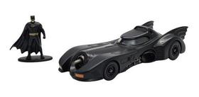Miniatura Batmóvel Boneco Batman Batmobile Metal 1:32 Miniatura Batmóvel Boneco Batman Batmobile Metal 1:32