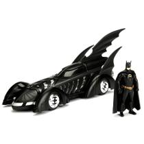 Miniatura Batmóvel com Figura Batman Forever 1/24 Jada Toys Miniatura Batmóvel com Figura Batman Forever 1/24 Jada Toys