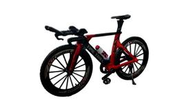 Miniatura Bicicleta Bike Time Trial Vermelho Metal 1:10( vermelha)