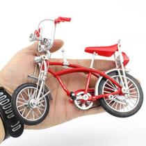 Miniatura Bicicleta Metal 1:10 Modelo Fashion Trend Coleção