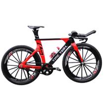 Miniatura Bicicleta Miniatura Time Trial Vermelha Hill 1:10