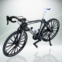 Miniatura Bike SPEED Diecast 1:10 Metal Colecionável Articulada (20cm) - Preta Miniatura Bike SPEED Diecast 1:10 Metal Colecionável Articulada (20cm) - Preta