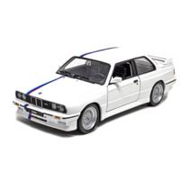 Miniatura Bmw 3 Series M3 1988 Branco Bburago 1/24