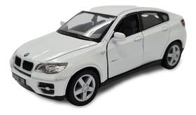 Miniatura Bmw X6 Branco Metal 1:38