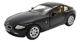 Miniatura Bmw Z4 Coupe Preto Metal Kinsmart 1:32