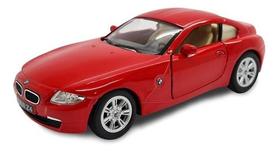 Miniatura Bmw Z4 Coupe Vermelho Metal Kinsmart 1:32 Miniatura Bmw Z4 Coupe Vermelho Metal Kinsmart 1:32