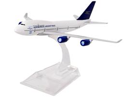 Miniatura Boeing 747-400 Aerolíneas Argentinas - 16 cm