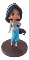 Miniatura Boneca Action Figure Jasmine Aladim Disney 8 Cm L6