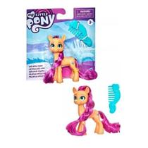 Miniatura Boneca My Little Pony Com Cabelo E Pente