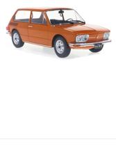 Miniatura Brasília 1976 1/24 Azul Califórnia Classics 17cm Miniatura Brasília 1976 1/24 Azul Califórnia Classics 17cm
