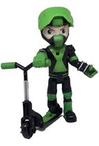 Miniatura Brinquedo Boneco Ben 10 Patinete Action Figure H5 - Bleach