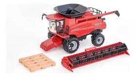 Miniatura Brinquedo Trator Colheitadeira Axial Flow Case - Usual