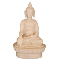 Miniatura Buda Sidarta Meditação Pó De Mármore 8Cm Modelo 2