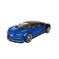 Miniatura Bugatti Chiron Azul 1:18 Bburago