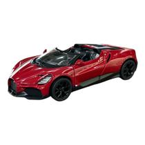 Miniatura Bugatti Mistral Vermelho Kinsmart 1:36 Miniatura Bugatti Mistral Vermelho Kinsmart 1:36