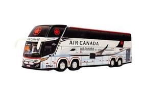 Miniatura Bus Aviação Air Canada 4 Eixos 30 Centímetros G7Dd
