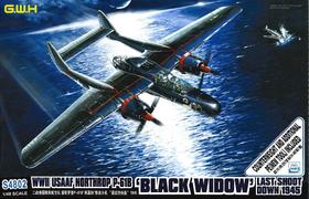 Miniatura Caça Noturno P-61B Black Widow "Last Shoot Down 1945" 1/48 GWH