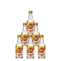 Miniatura Cachaça Aguardente 51 50ml 6 Unidades