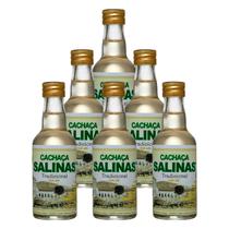 Miniatura Cachaça Salinas 50ml 6 Unidades