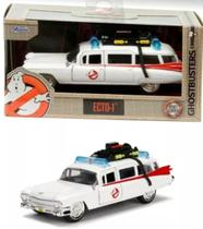 Miniatura Cadillac Ecto-1 Caça Fantasmas "Ghostbusters" - Hollywood Rides - 1:32 - Jada Toys