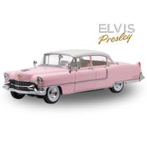 Miniatura Cadillac Fleetwood Series 60 1955 - Pink - Elvis Presley - Hollywood - Greenlight - 1:18
