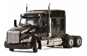 Miniatura Caminhão Americano Wsi Peterbilt 579 6x4 Esca 1/50 cor:preto
