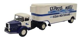Miniatura Caminhão Articulado Bernard 150 Carreta Mb 1:43 Miniatura Caminhão Articulado Bernard 150 Carreta Mb 1:43