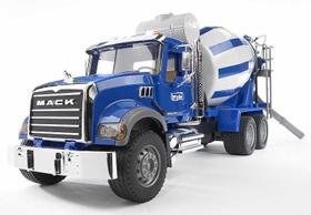 Miniatura Caminhão Betoneira Mack Granite Bruder 1/16
