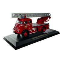 Miniatura Caminhão Bombeiro Daf A1600 1962 Metal 1:43 Miniatura Caminhão Bombeiro Daf A1600 1962 Metal 1:43