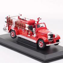 Miniatura caminhão bombeiro mack type 75bx 1935 escala 1/43