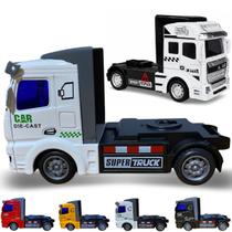 Miniatura Caminhão Carroceria Carreta Super Truck De Ferro - Miniatura Caminhão Carroceria Carreta Super Truck De Ferro -