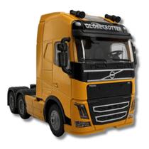 Miniatura Caminhão Cavalo Mecânico Volvo FH e Scania R450 Metal 1:50 Die-Cast - Miniatura Caminhão Cavalo Mecânico Volvo FH e Scania R450 Metal 1:50 Die-Cast -