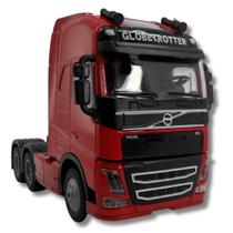Miniatura Caminhão Cavalo Mecânico Volvo FH e Scania R450 Metal 1:50 Die-Cast - Miniatura Caminhão Cavalo Mecânico Volvo FH e Scania R450 Metal 1:50 Die-Cast -