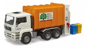Miniatura Caminhão coleta de Lixo Man TGS Bruder 1/16
