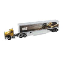 Miniatura Caminhão com Trailer CT660 Cat