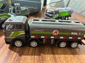 Miniatura Caminhão Construção Tanque 1:64 Miniatura Caminhão Construção Tanque 1:64