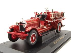 Miniatura caminhão de bombeiro stutz model c 1924 escal 1/43 Miniatura caminhão de bombeiro stutz model c 1924 escal 1/43