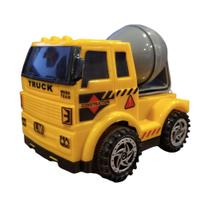 Miniatura Caminhão de Construção Betoneira Fricção 982 Shiny Toys