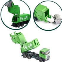 Miniatura Caminhão de Lixo Scania Verde Siku 1/87 Coletor de Resíduos em Metal DieCast com Caçamba Basculante e Sistema de Descarga Realista Origin Miniatura Caminhão de Lixo Scania Verde Siku 1/87 Coletor de Resíduos em Metal DieCast com Caçamba Basculante e Sistema de Descarga Realista Origin