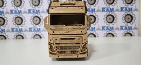 Miniatura Caminhão Fh540 Em Mdf Quebra Cabeça Mdf Cru