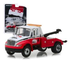 Miniatura Caminhão Guincho International 4400 IndyCar Greenlight 1/64 Metal Diecast